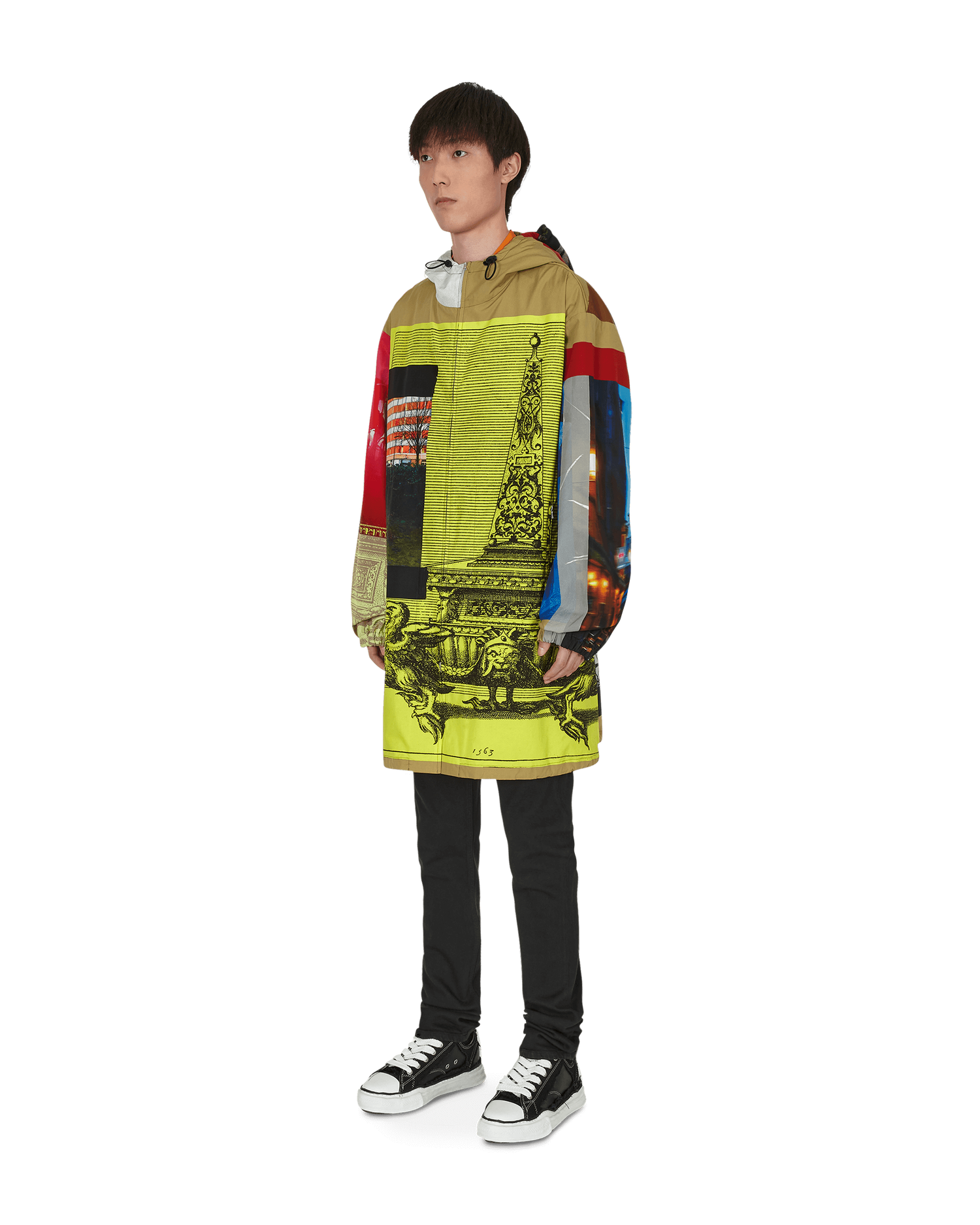 Parkas Dries Van Noten Varni Parka Jacket Flerfärgad | 020513-4008 980, 1