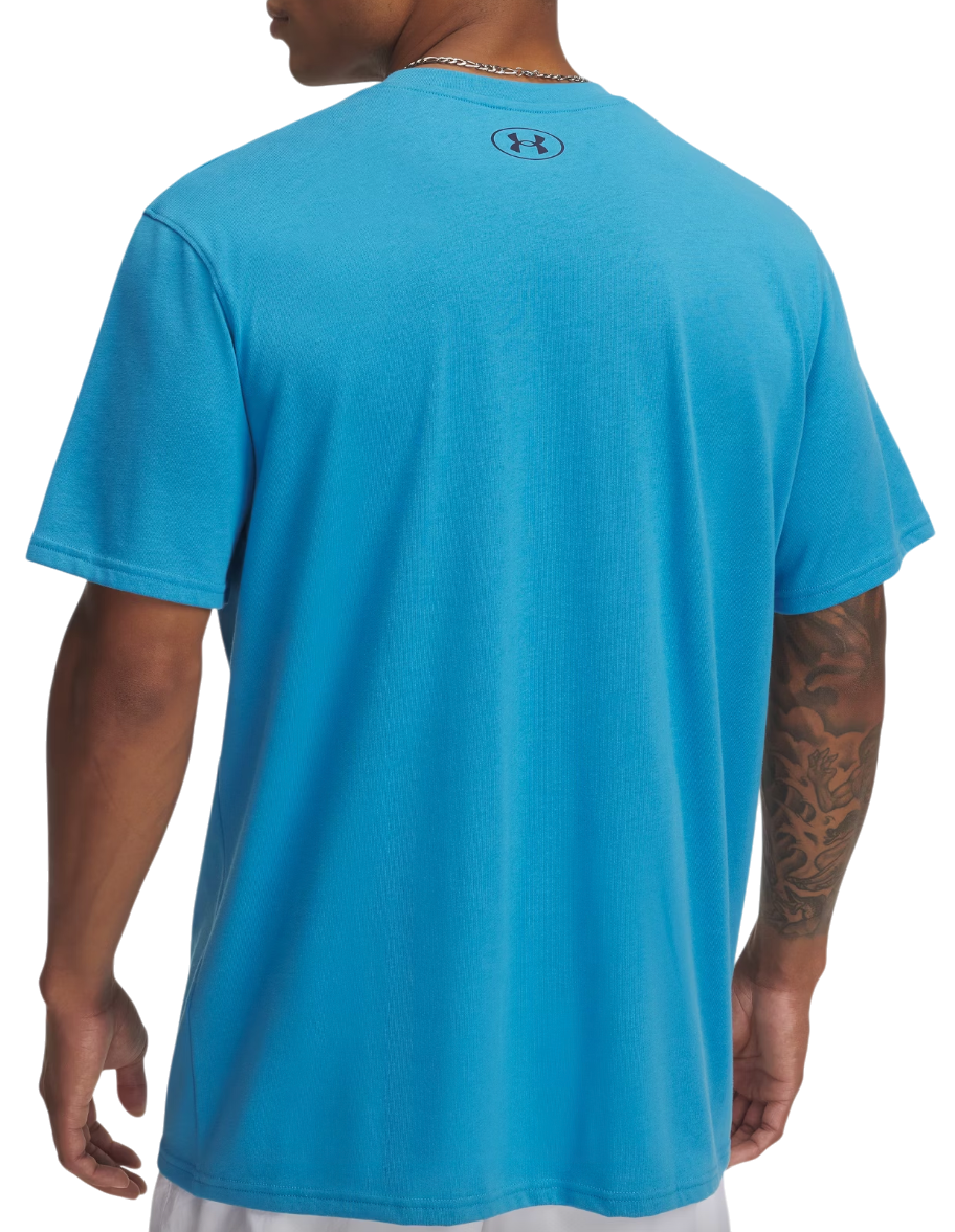 T-shirt Under Armour Under Armour Holiday HW Short Sleeve T-Shirt Blå | 6000575-452, 1