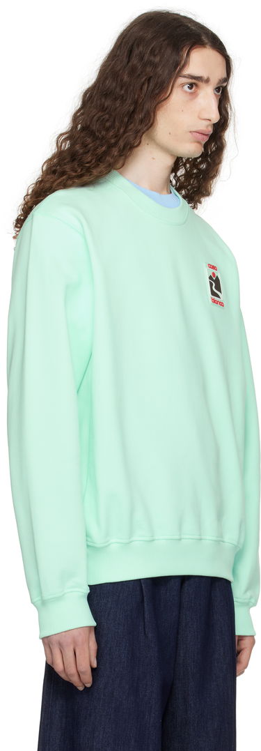 Sweatshirt Casablanca Casablanca Sunset Valley Sweatshirt Grön | MPF25-JTP-293-04, 1
