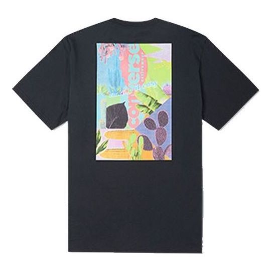 T-shirt Converse Neon Nature Graphic T-Shirt Svart | 10023463-A02