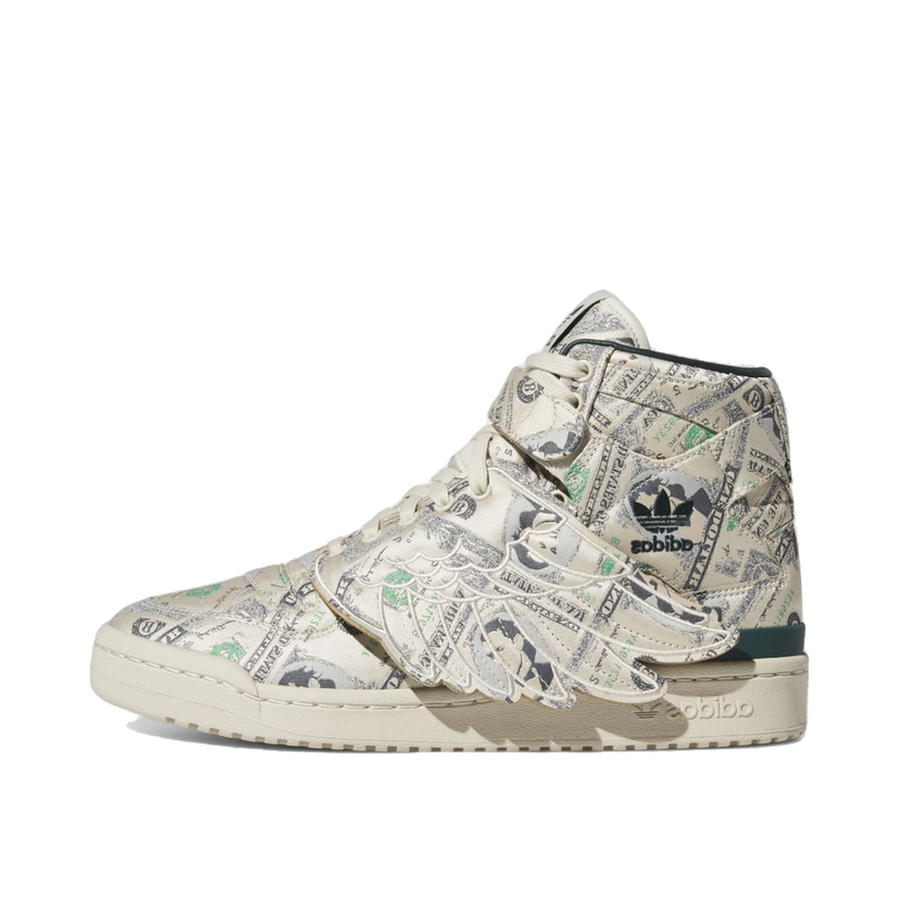 Sneakers och skor adidas Originals Jeremy Scott Forum Wings 1.0 Money Flerfärgad | Q46154
