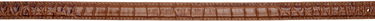 Bälten Anine Bing ANINE BING Nicola Embossed Leather Belt Brun | A-12-10975-BWN1, 1