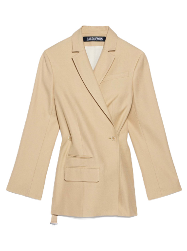 Jacka Jacquemus La Veste Tibau Blazer Beige | 231JA022-1359-150