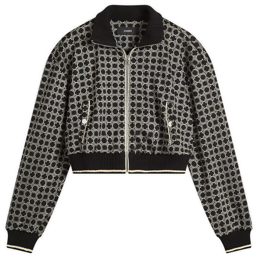 Jacka AMIRI Amiri MA Quad Track Jacket, Size Large Svart | AWOUTJ1013-001