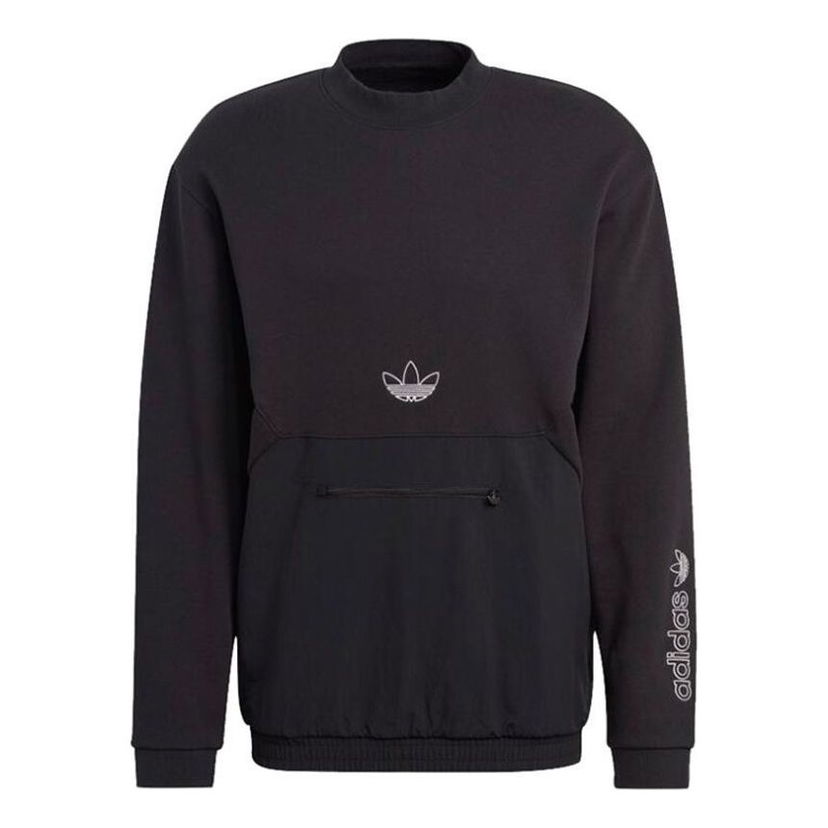 Sweater adidas Originals Originals SPRT Arc Crew Sweatshirt Svart | GN2464