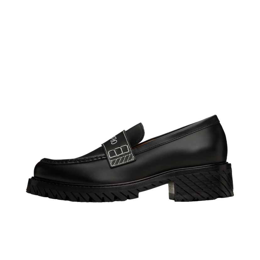 Sneakers och skor Off-White Combat Loafers Svart | OWIG004C99LEA0011001