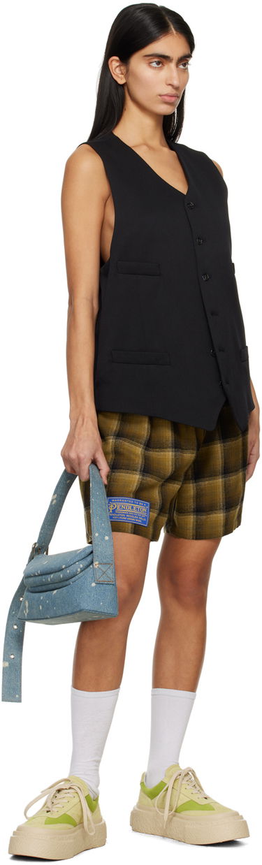 Axelväska OSOI Bleached Denim Shoulder Bag Blå | 24SB010-16-04, 3