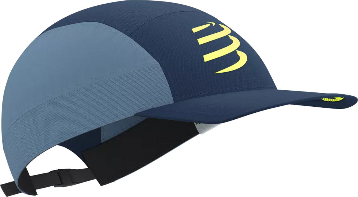 Keps Compressport 5 Panel Light Cap Blå | cu00097b5089, 0