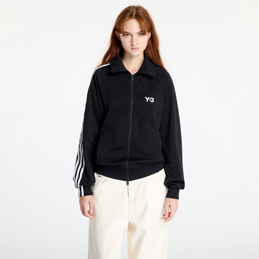 Sweatshirt Y-3 Track Top 3 Stripes UNISEX Black Svart | JF0668