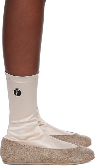 Sneakers och skor KIKO KOSTADINOV Kiko Kostadinov Proxima Low Ballerina Boots Beige | KKWAW25FT04-195, 0