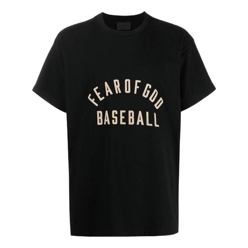 T-shirt Fear of God Fear of God Baseball Print T-shirt Svart | FG50-063TJ-001