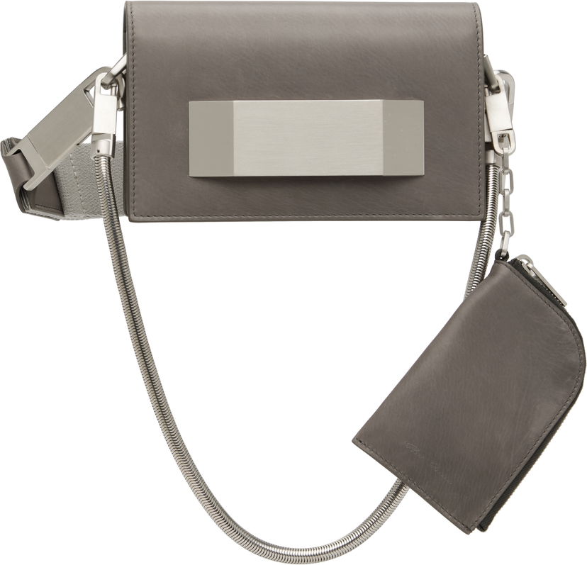 Axelväska Rick Owens Rick Owens Concordians Mini Griffin Bag Grå | RA02E0741 LCAWEH