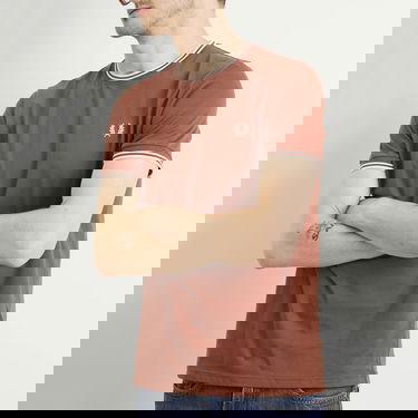 T-shirt Fred Perry Twin Tipped T-Shirt, Size Large Brun | M1588V-Z51, 5