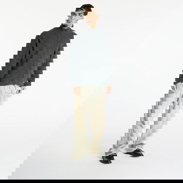 Sweater C.P. Company Lambswool Grs Full Zip Sweater Dark Shadow Grey Grå | 19CMKN131A110149A-978, 3