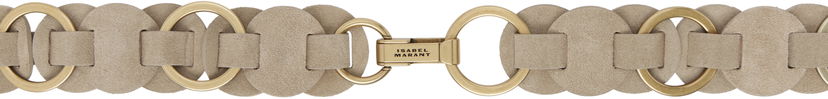 Bälten ISABEL MARANT Isabel Marant Lota Suede Belt Beige | CE344CFA-C2B03A
