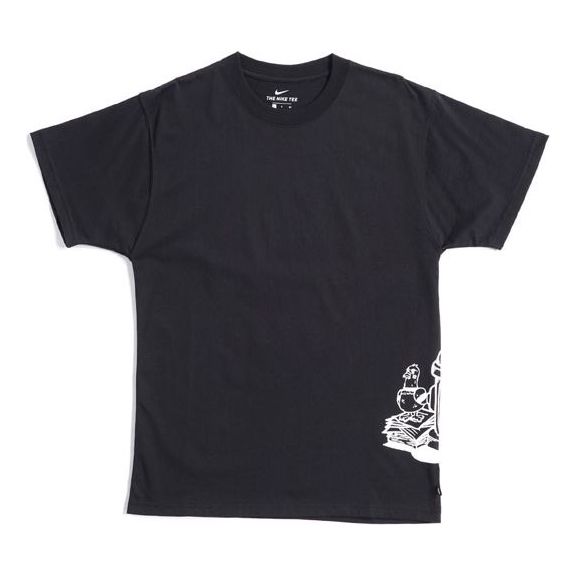 T-shirt Nike SB SB Cartoon Print T-Shirt Svart | CU0299-010