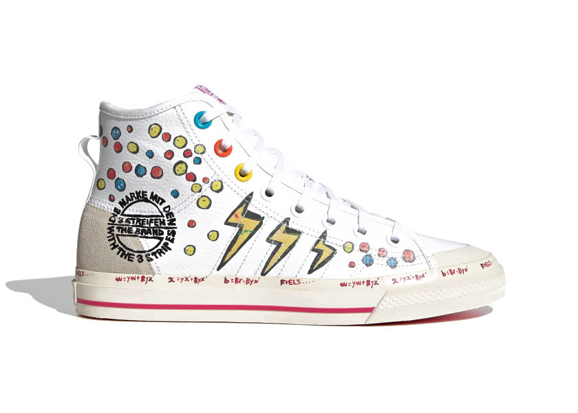 Sneakers och skor adidas Originals Nizza Hi Disney Vit | GZ8838, 0