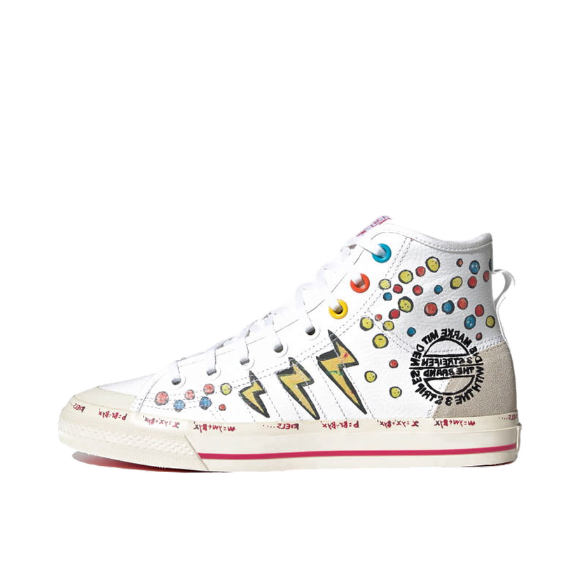 Sneakers och skor adidas Originals Nizza Hi Disney Vit | GZ8838