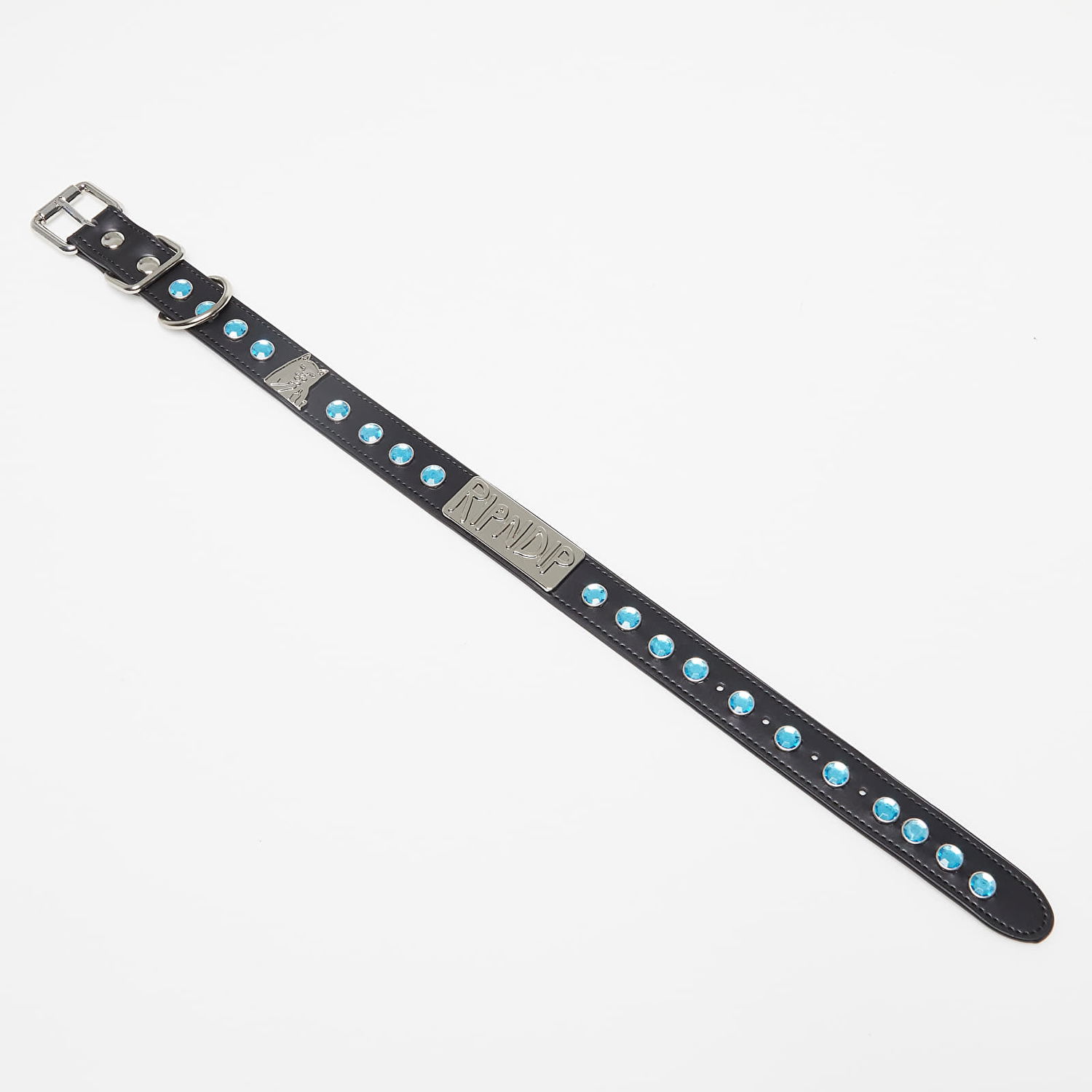 Flexstyle RIPNDIP Lord Nermal Studded Pet Collar Svart | RND9874, 1