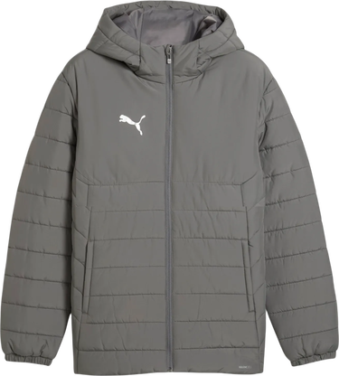 Pufferjacka Puma teamAdiitions Padded Hooded Jacket Grå | 659795-13, 0