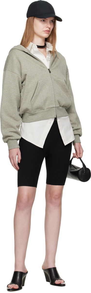 Sweatshirt Fear of God ESSENTIALS Classic Fit Zip-Up Hoodie Grå | 192SP255095FW, 3