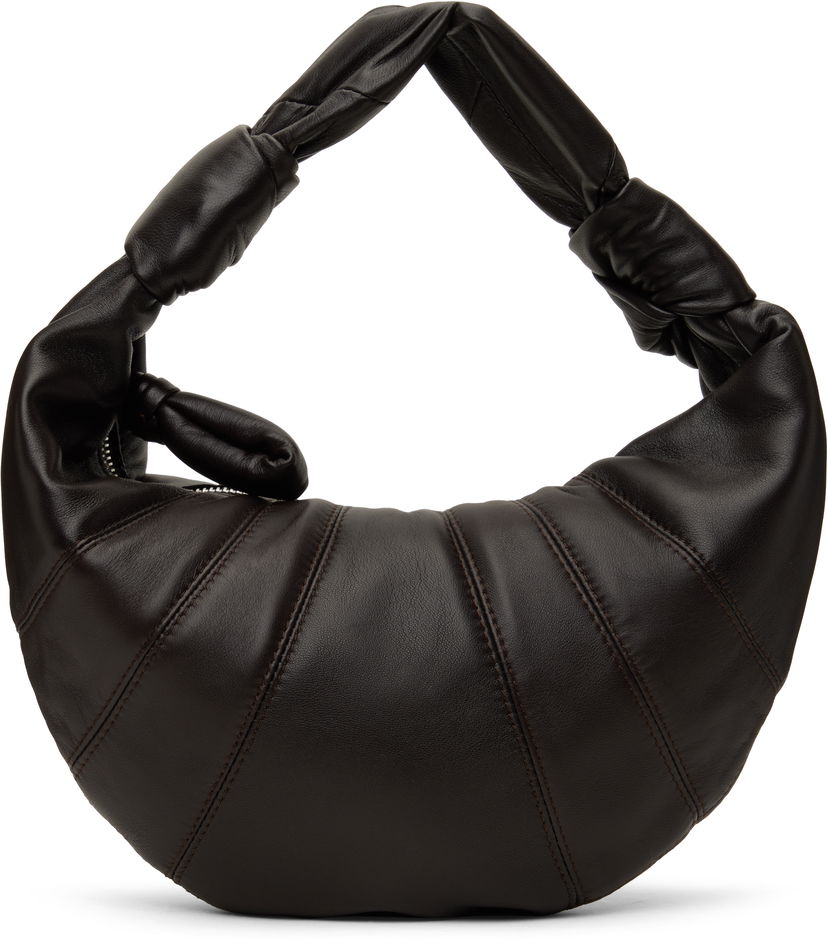 Handväska LEMAIRE Mini Fortune Croissant Shoulder Bag Svart | BG0125 LL095