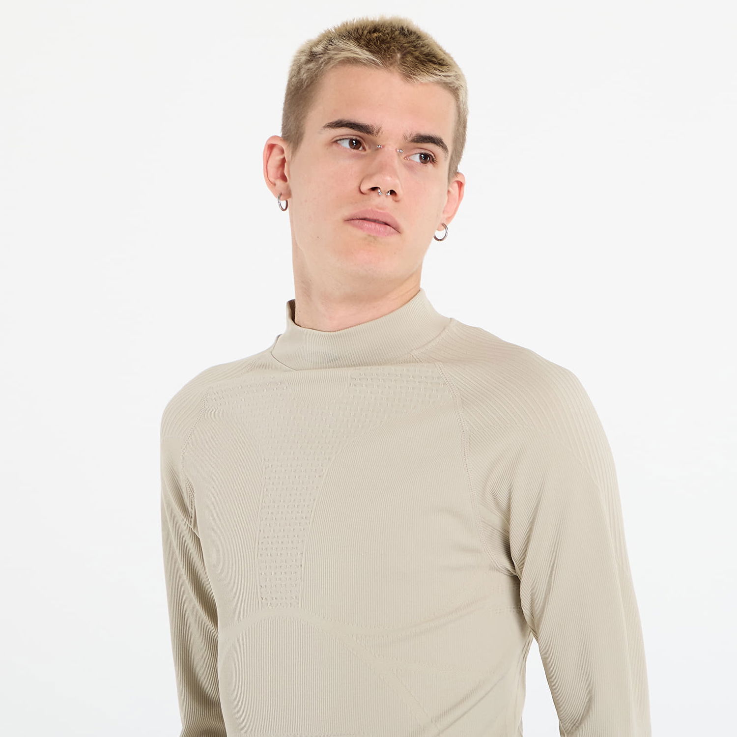 T-shirt OAKLEY Oakley Latitude Soar Base Layer Top Beige | FOA407466-68S, 1