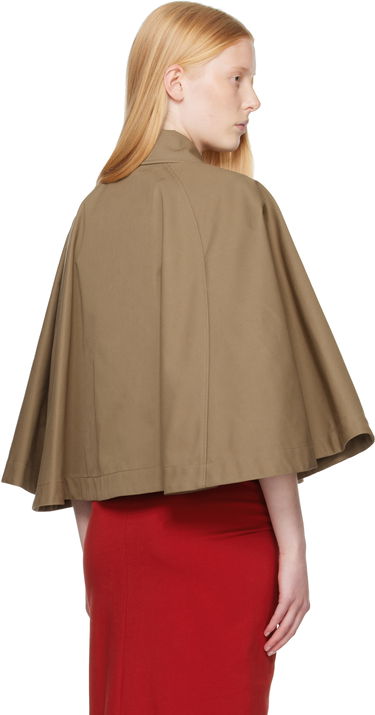 Jacka Burberry Burberry Capelet Jacket Beige | 8110706, 2
