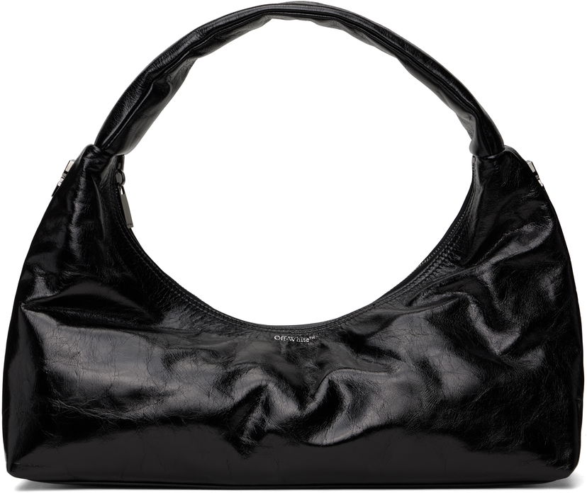 Handväska Off-White Off-White Arcade Oversize Shoulder Bag Svart | OWNN189C99LEA0011000