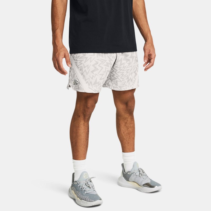 Shorts Under Armour Curry Mesh-Shorts Vit | 1383375-114