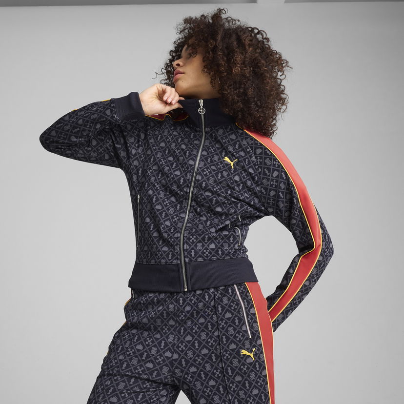 Vindjacka Puma Road To Unity Printed T7 Track Jacket Svart | 629792_16