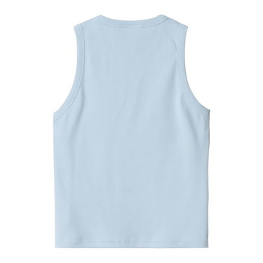 Linne Carhartt WIP Carhartt WIP Philips Ribbed Tank Top Blå | I034624_8, 1