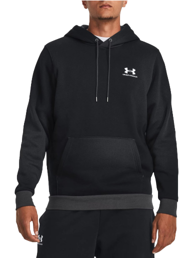 Sweatshirt Under Armour Essential Fleece Svart | 1381214-001