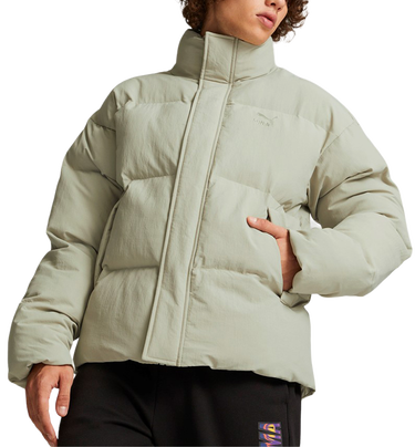 Pufferjacka Puma Classics Oversized Polyball Puffer Jacket Grön | 53557368, 0