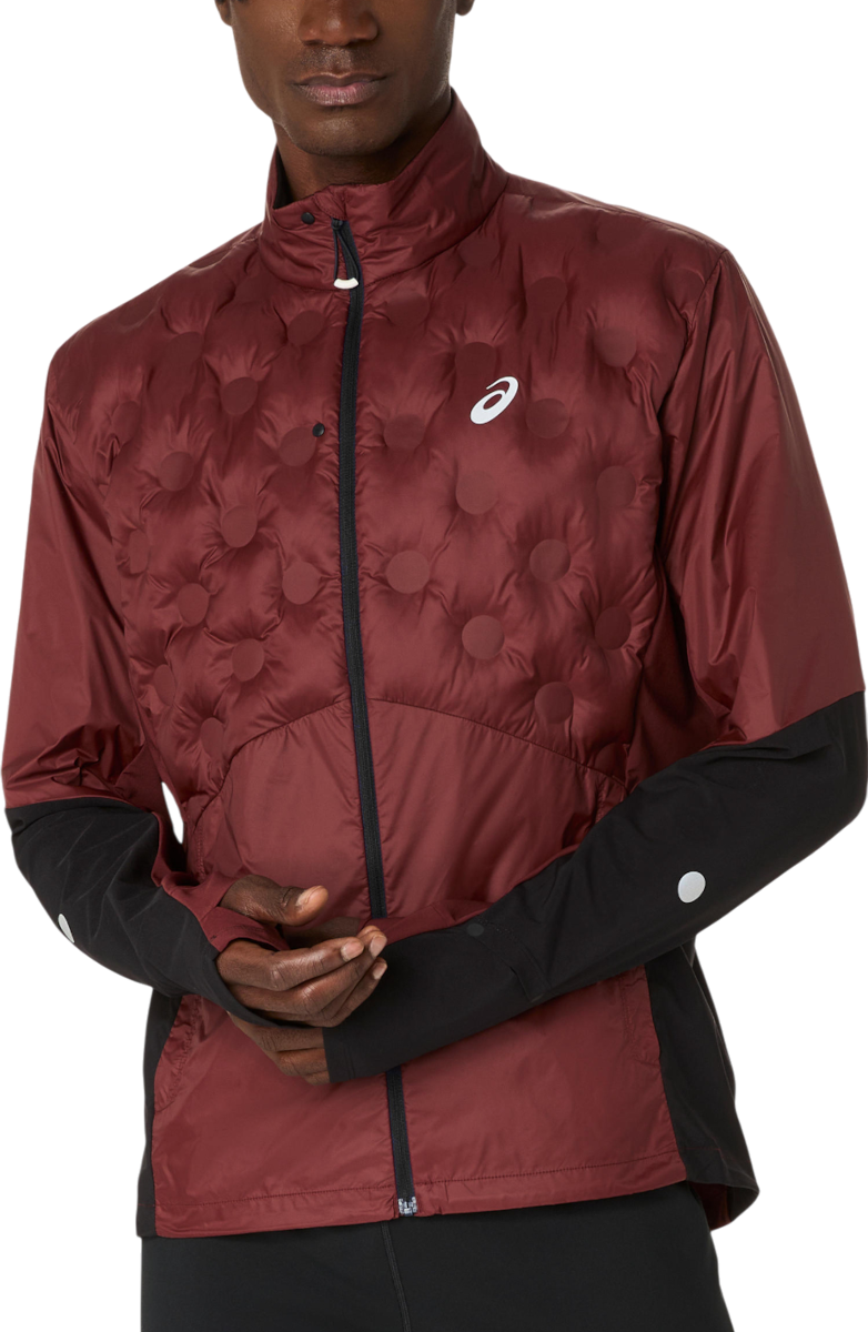 Pufferjacka Asics ROAD Quilted Winter Jacket Bourgogne | 2011d087-200