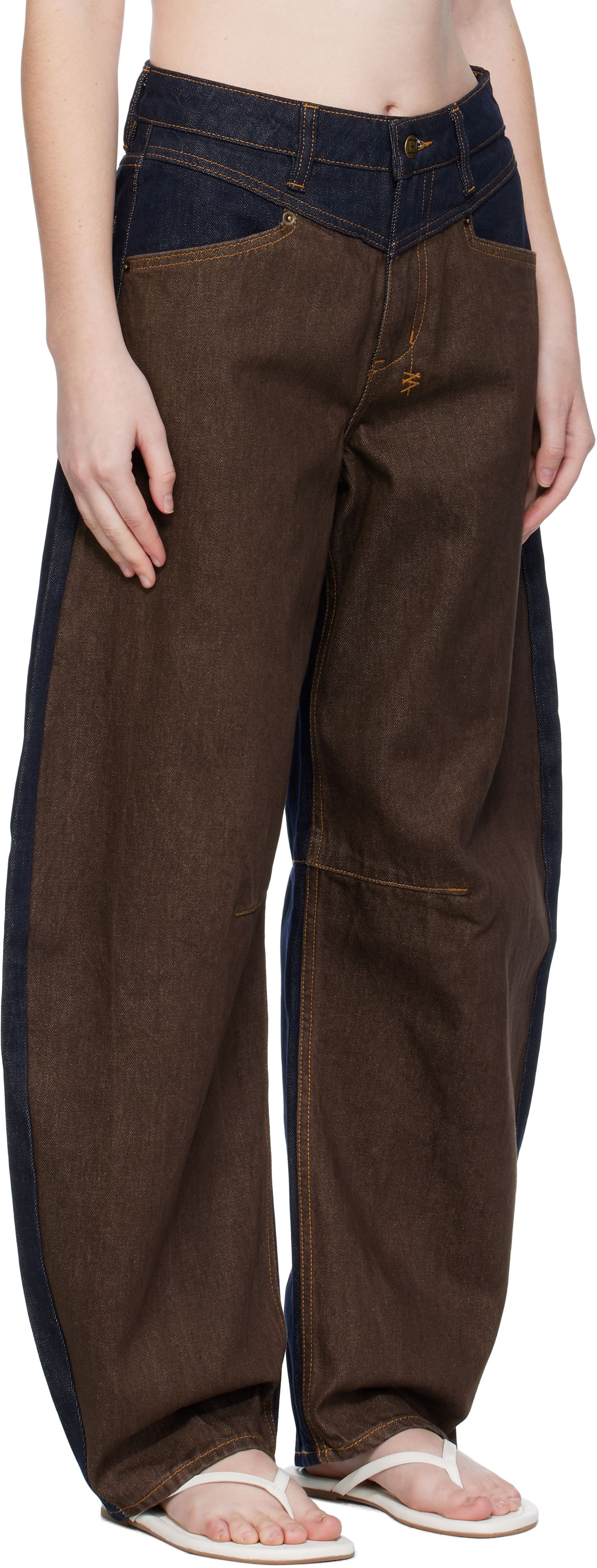 Jeans Ksubi Original Spliced Barrel Jeans Flerfärgad | WFA25DJ032, 1