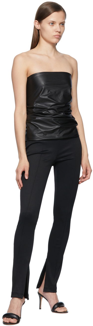 Damasker Helmut Lang Helmut Lang Viscose Leggings Svart | J06HW202, 3
