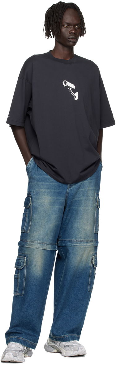 T-shirt VETEMENTS VETEMENTS 'CCTV' Oversized T-Shirt Svart | UH76TR440B, 3