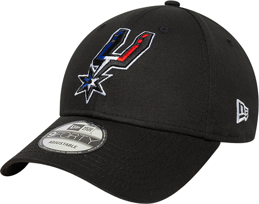 Keps New Era New Era NBA San Antonio Spurs 9Forty Adjustable Cap Svart | 60668243-60668243