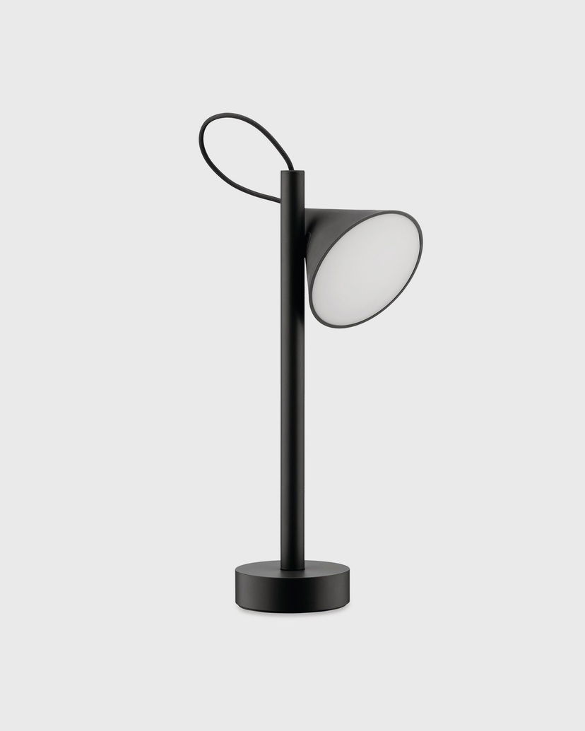 Heminredning Alessi TSUMIKI USB Plug Portable Lamp Svart | ME01-B