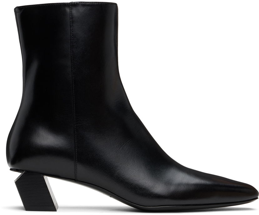 Kläder Alexander Wang Alexander Wang Toni Leather Ankle Boots Svart | 30324B008