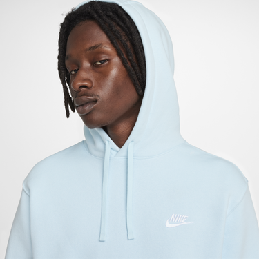 Sweatshirt Nike Club Fleece Sweatshirt With Hood Turkos | BV2654-474, 4