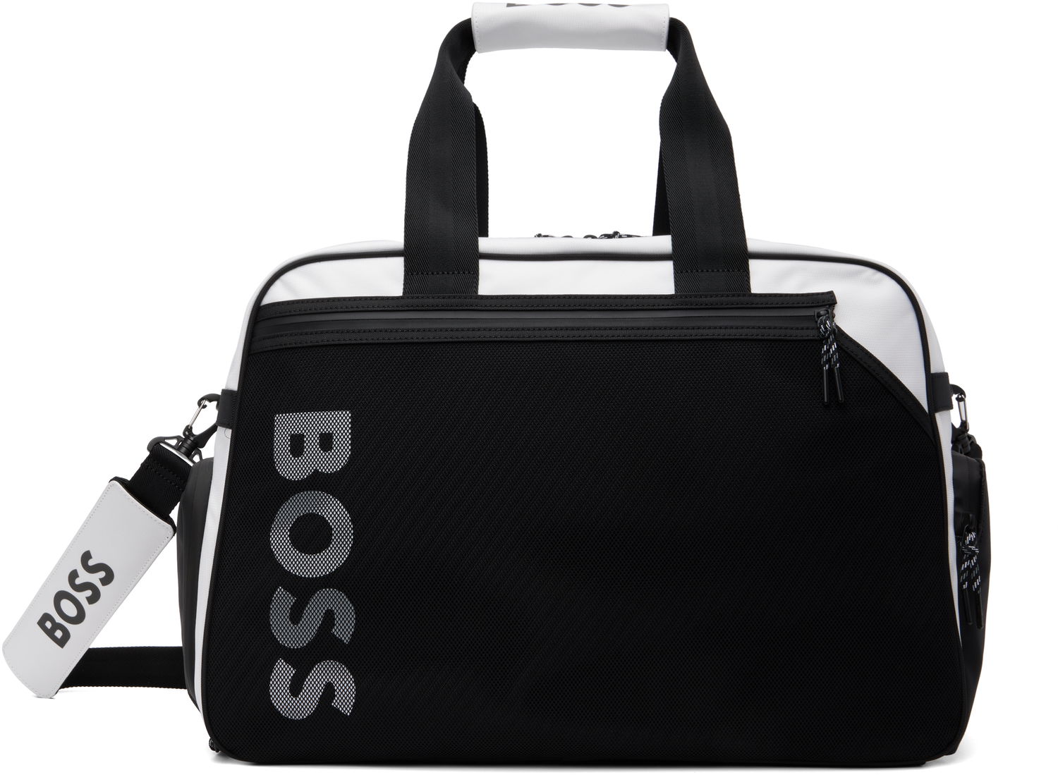 Resväska BOSS BOSS Colour-Blocked Holdall Duffle Bag Svart | 50548091, 0