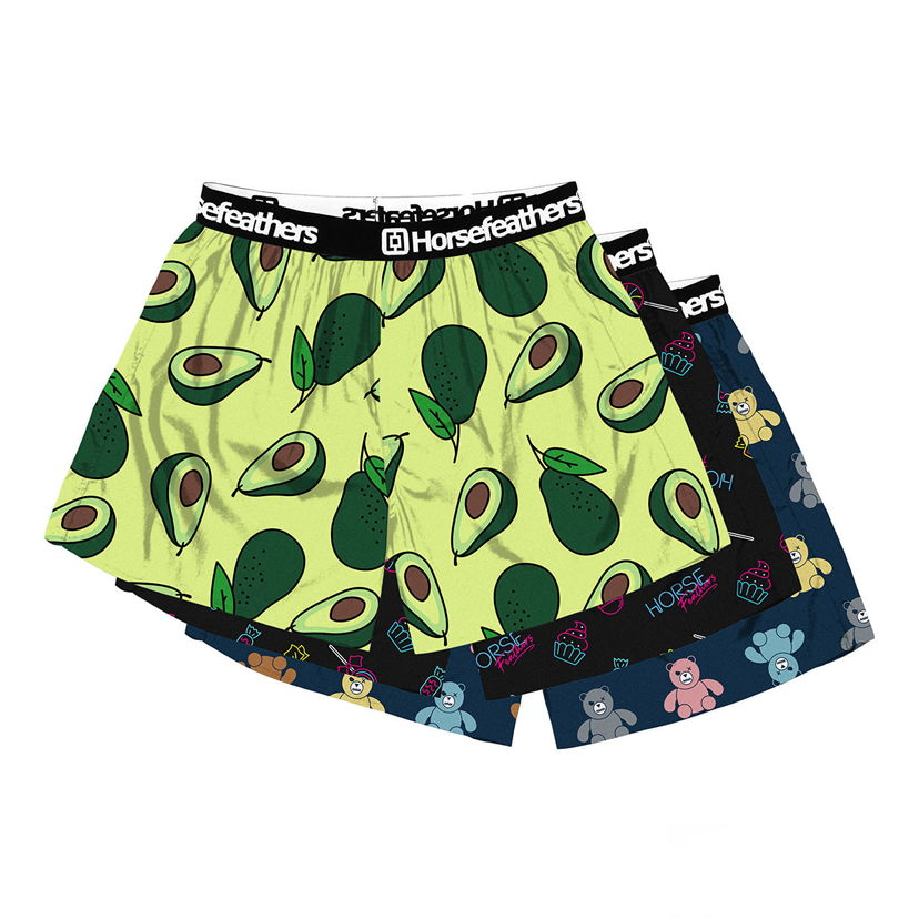 Boxare Horsefeathers Frazier 3-Pack Boxer Shorts Bundle 5 Flerfärgad | AM096G