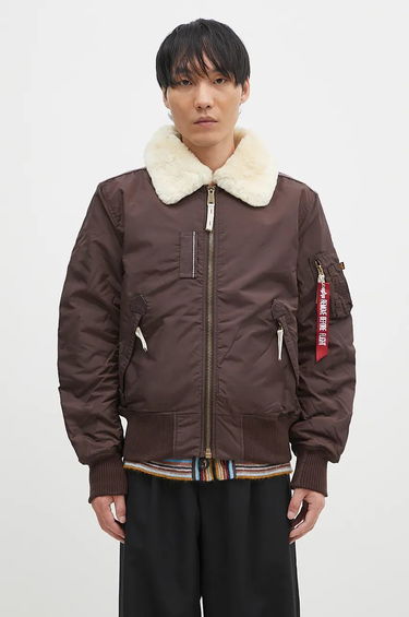 Bomberjacka Alpha Industries Injector III Bomber Jacket Brun | 143104, 0