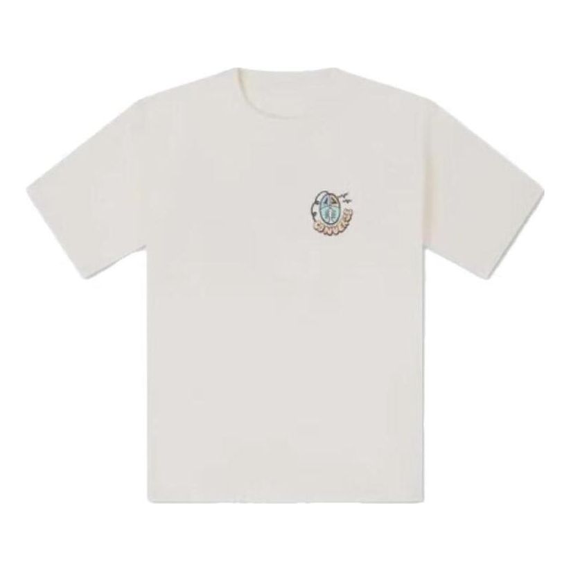 T-shirt Converse Summer Outdoor Graphic T-Shirt Vit | 10027229-A01