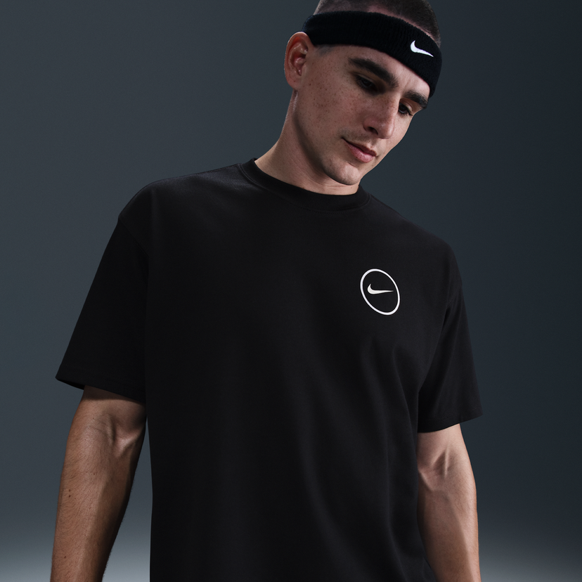 T-shirt Nike Max90 Basketball T-Shirt Svart | HJ3406-010