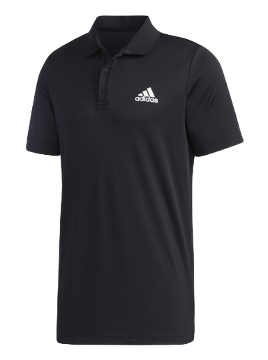 Polotröja adidas Originals Designed to Move 3-Stripes Svart | GL0483