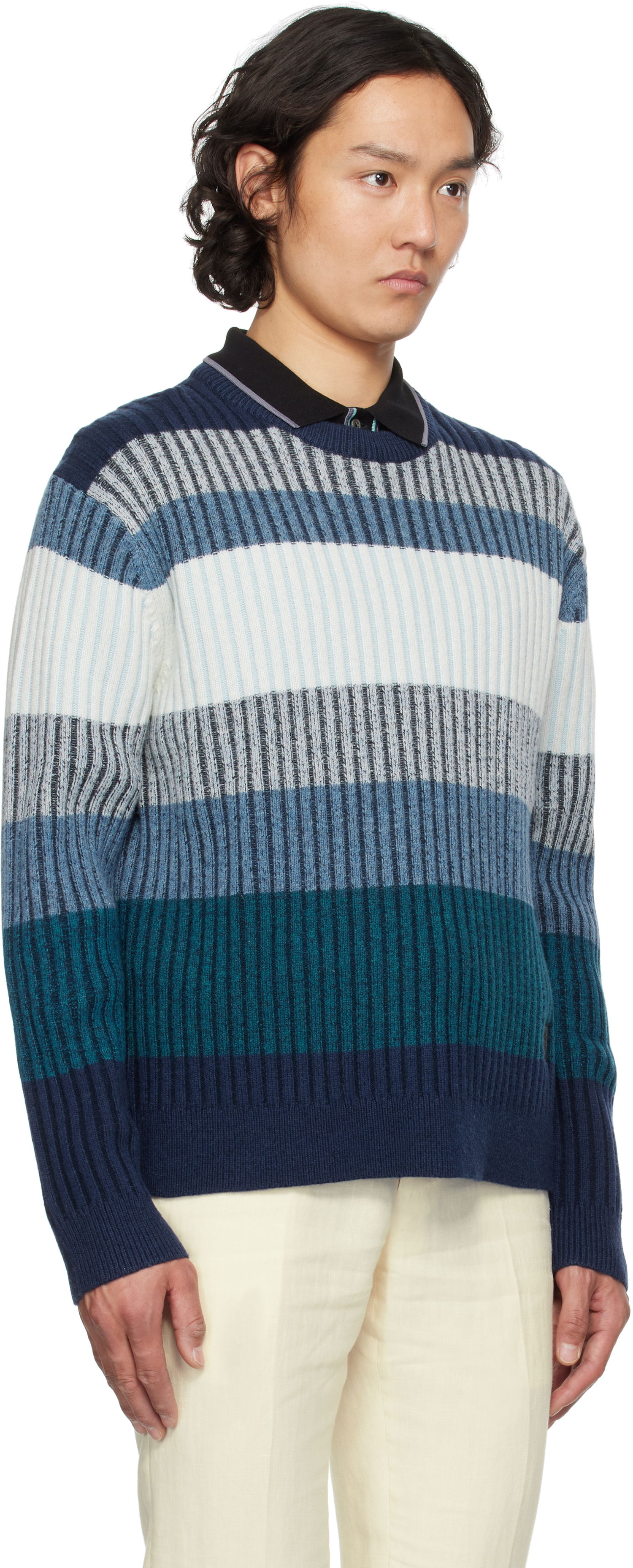 Sweater Paul Smith PS Paul Smith Striped Sweater Flerfärgad | M2R-314Z-P22301-45, 1