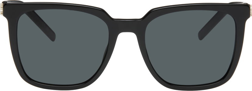 Solglasögon Saint Laurent SL M146 Square Sunglasses Svart | SL M146-001
